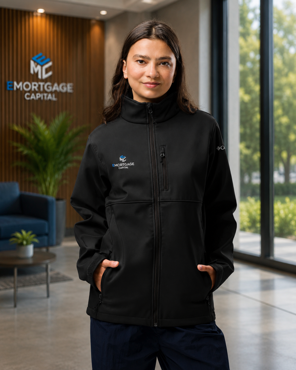 COLUMBIA SOFT SHELL JACKET