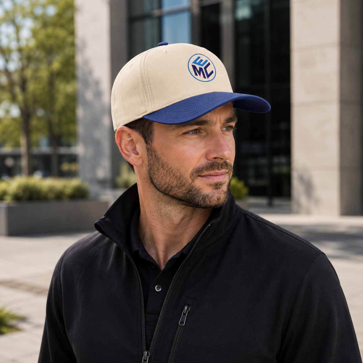 EMC BADGE 5 PANEL CAP